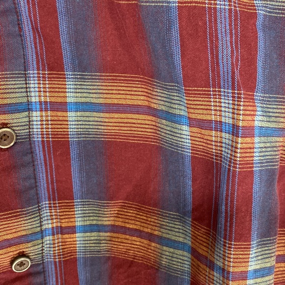 NWOT 5.11 Tactical Concealed Carry Blue Burgundy Plaid - Picture 6 of 10